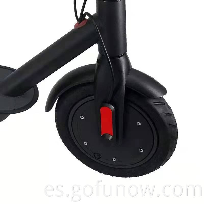 Fábricas chinas Nuevo diseño de 8.5 pulgadas 350W Scooter eléctrico LED LED adecuada para adultos